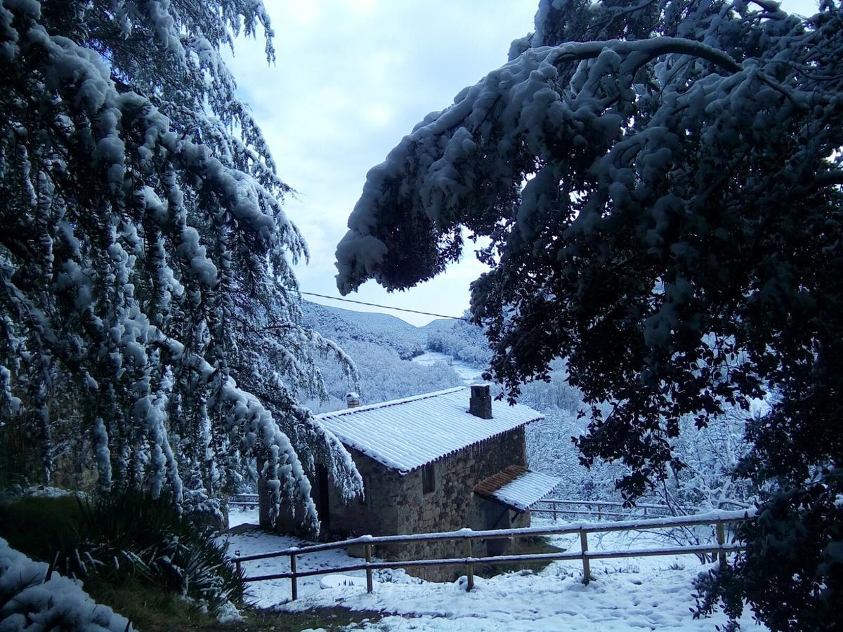 Mas Pardas Santa Pau Exterior foto